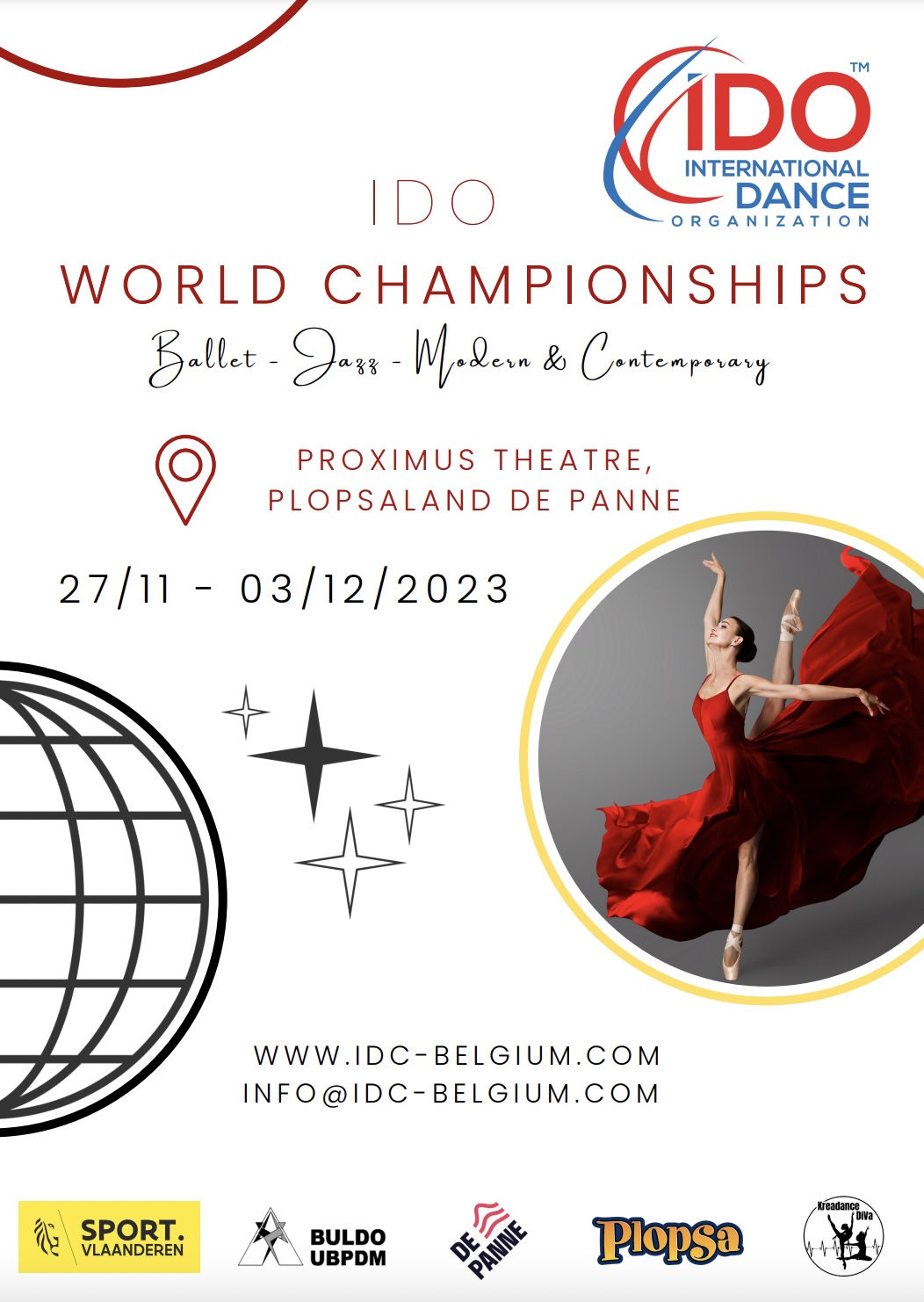 27.11-03.12 IDO WORLD JAZZ CHAMPIONSHIPS Belgium, De Panne